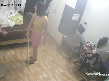 (한국야동) 자매끼리 싸우다가 엄마한테 개쳐맞네ㅋㅋ