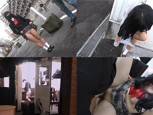 FC2 PPV 1792990 【地元露出＆公開セックスショー】少女は地元出身校の前で露出をさせられファン参加公開乱交調教に放り込まれる