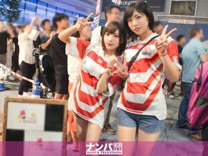 素人動画200GANA-2180 マジ軟派、初撮。 1398 ラグビーワールドカップで盛り上がる新宿で美女2人をホールド！！祝杯ムードからの乱交スクラムでまとめてトライ