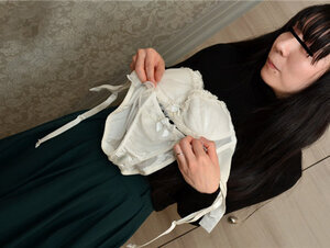 Pacopacomama 072421_506 パコパコママ 072421_506 奥さん、今はいてる下着を買い取らせて下さい！〜剛毛奥さんのブラとパンティセット〜