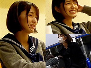 無修正FC2 PPV 2777941 《S級》【電車チカン】めちゃめちゃ可愛い　黒髪ショート　アイドル級の可愛さを持つ無邪気な笑顔の女子校生＃05