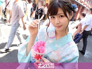 素人動画200GANA-2789 マジ軟派、初撮。 1849 【高校教師の休日】浅草で見つけた浴衣女子をナンパ！はだけさせると妙にエロい浴衣マジック