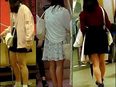 [Upskirt]【高画質】私服娘逆さ撮りNo57