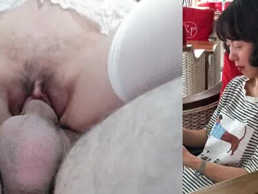 단발머리 섹파녀 오혜경, 올라타 질싸로 마무리